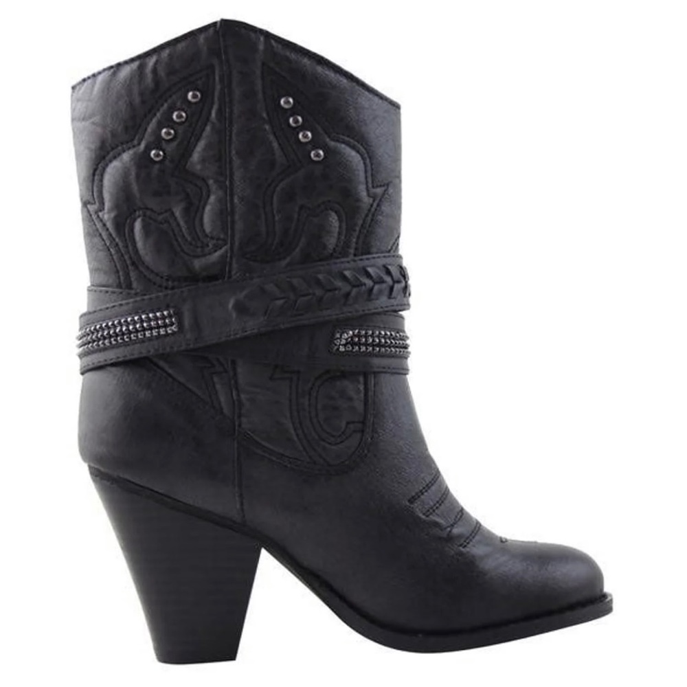 Celebrity NYC Ruth Black Boots 6